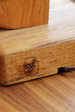 Load image into Gallery viewer, Studio Craft Sculptural Oak Lamp