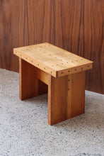 Load image into Gallery viewer, Handmade Solid Wood Stool
