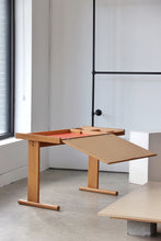 Load image into Gallery viewer, Vintage Blonde Drafting Desk