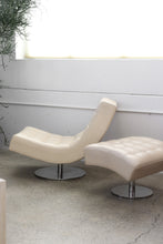 Load image into Gallery viewer, Roche Bobois Lounge Chair & Ottoman