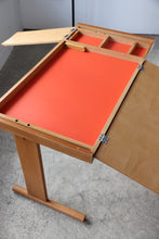 Load image into Gallery viewer, Vintage Blonde Drafting Desk