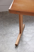 Load image into Gallery viewer, Vintage Blonde Drafting Desk