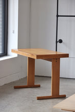 Load image into Gallery viewer, Vintage Blonde Drafting Desk