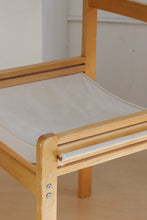 Load image into Gallery viewer, Wood & Canvas Chair