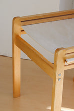 Load image into Gallery viewer, Wood & Canvas Chair