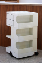Load image into Gallery viewer, White Boby Trolley By Joe Colombo
