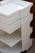 Load image into Gallery viewer, White Boby Trolley By Joe Colombo
