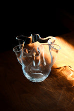Load image into Gallery viewer, Glass Ruffle Vase
