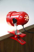 Load image into Gallery viewer, Red Task Clamp Lamp
