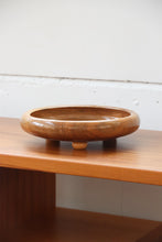 Load image into Gallery viewer, Footed Wood Bowl

