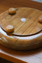 Load image into Gallery viewer, Footed Wood Bowl
