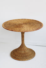 Load image into Gallery viewer, Sculptural Wicker Bistro Table

