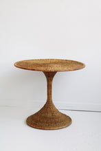 Load image into Gallery viewer, Sculptural Wicker Bistro Table
