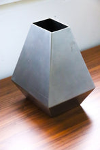 Load image into Gallery viewer, Geometric Steel Vase
