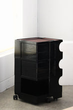 Load image into Gallery viewer, Rare Wood Top Boby Trolley By Joe Colombo
