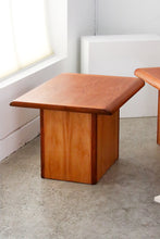 Load image into Gallery viewer, Danish Teak End Table Pair
