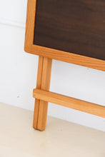 Load image into Gallery viewer, Oak &amp; Walnut Folding Tray
