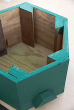 Load image into Gallery viewer, Handmade Green Hexagon Stool
