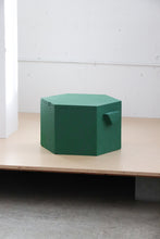 Load image into Gallery viewer, Handmade Green Hexagon Stool
