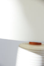 Load image into Gallery viewer, XL Martz Ceramic &amp; Walnut Lamp By Marshall Studios
