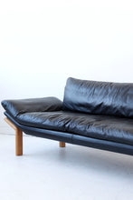 Load image into Gallery viewer, Danish Modern Leather Sofa By Komfort
