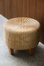 Load image into Gallery viewer, 2000's IKEA Wicker Stool

