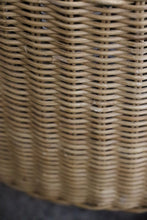 Load image into Gallery viewer, 2000's IKEA Wicker Stool
