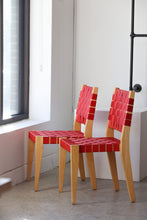 Load image into Gallery viewer, Modern Red Woven Dining Chairs
