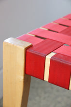 Load image into Gallery viewer, Modern Red Woven Dining Chairs
