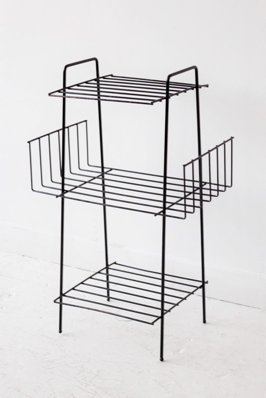 Small Mid Century Iron Rack – In The Comfort Of