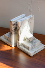 Load image into Gallery viewer, Carrara Marble Bookends
