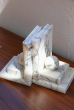 Load image into Gallery viewer, Carrara Marble Bookends

