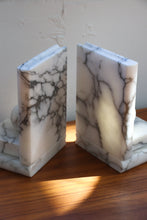 Load image into Gallery viewer, Carrara Marble Bookends
