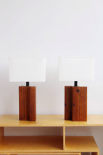 Load image into Gallery viewer, Blocky Wood Lamps

