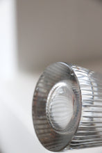 Load image into Gallery viewer, 1950's Line Cut Crystal Vase By Tapio Wirkkala
