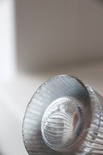 Load image into Gallery viewer, 1950's Line Cut Crystal Vase By Tapio Wirkkala
