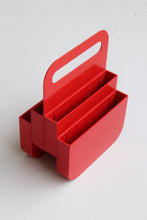 Load image into Gallery viewer, Red Magazine Rack By Olaf Von Bohr For Kartell
