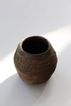 Load image into Gallery viewer, Mini Brown Studio Pottery Vessel
