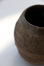 Load image into Gallery viewer, Mini Brown Studio Pottery Vessel
