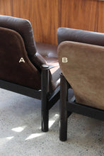 Load image into Gallery viewer, Søren Nissen &amp; Ebbe Gehl Leather Lounge Chair
