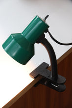 Load image into Gallery viewer, Green Task Clamp Lamp
