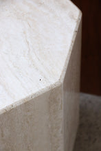 Load image into Gallery viewer, Travertine Octagon Pedestal
