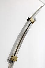 Load image into Gallery viewer, Swedish Travertine Arc Floor Lamp By Garali
