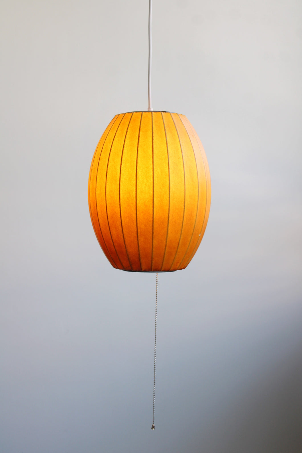 Small Cigar Bubble Lamp By George Nelson For Howard Miller