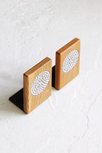 Load image into Gallery viewer, Martz Tile &amp; Oak Bookends By Marshall Studios
