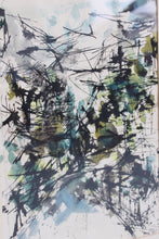 Load image into Gallery viewer, &quot;Untitled&quot; 1957 Asbtract Signed Carr

