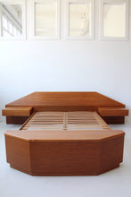 Load image into Gallery viewer, Danish Modern Queen Platform Bed Frame
