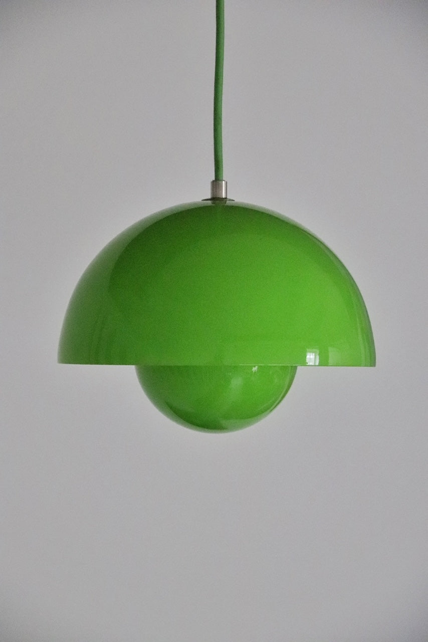 Green Verner Panton Flower Pot Lamp – In The Comfort Of