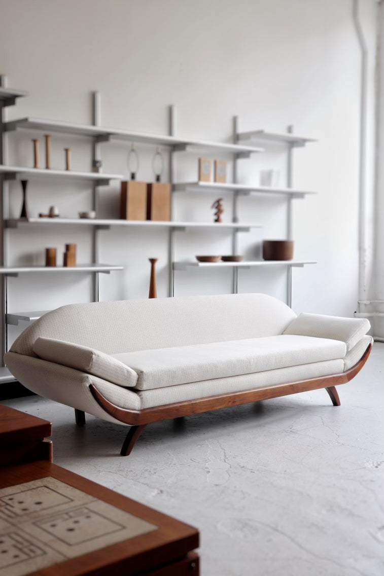 Mid Century Modern Gondola Sofa