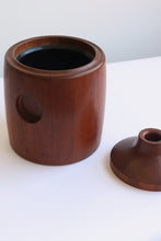 Load image into Gallery viewer, Georg Jensen Teak Ice Bucket By Henning Koppel
